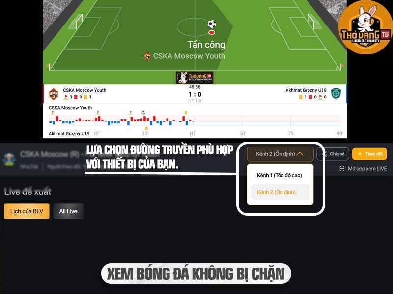 Để tránh việc Xem Bóng Đá Trực Tuyến Bị Gián Đoạn hãy làm theo mô tả kĩ trên Màn Hình